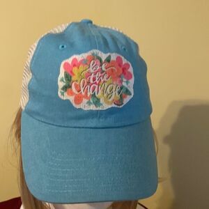Sportsman ball cap with snap closure.  NWT. All handmade/hand drawn/hand printed